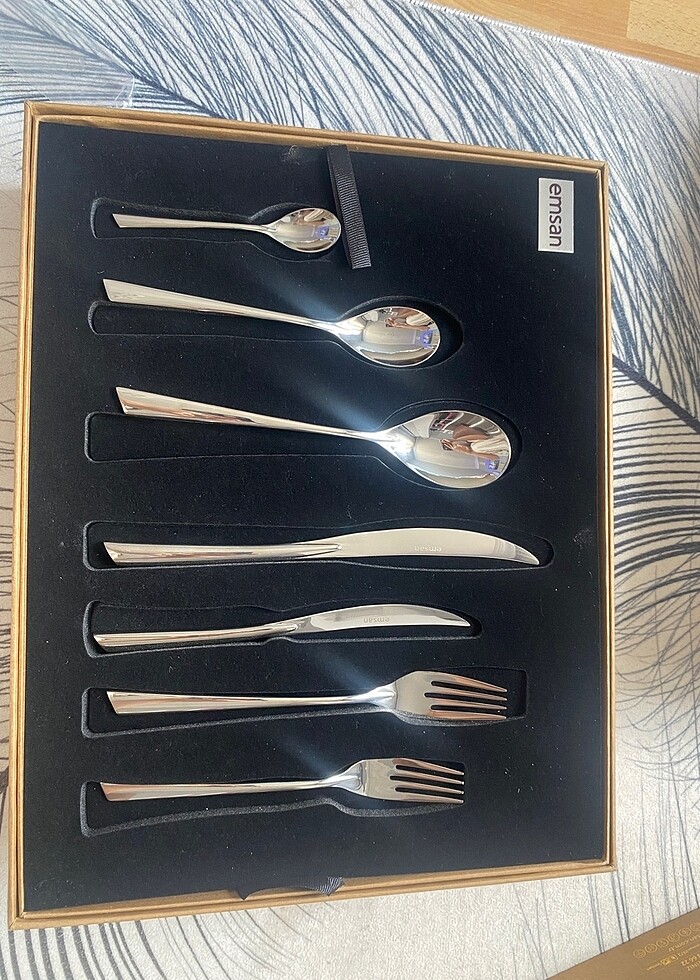 Emsan 12 kişilik 84 parça çatal kaşık bıçak seti - Görsel 2