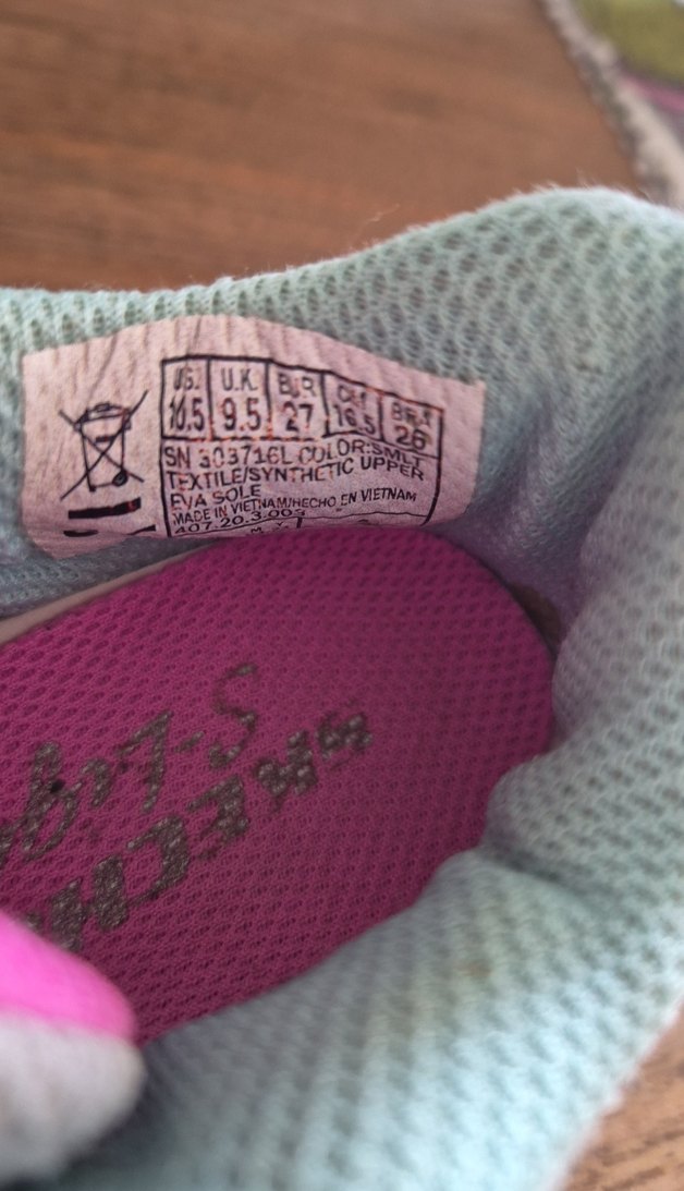 Kız Çocuk Renkli Bağcıklı Spor Ayakkabı - Görsel 5