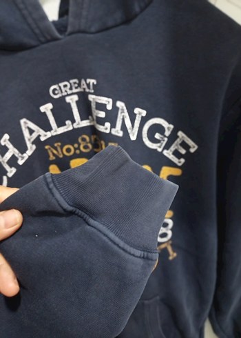 Erkek Çocuk Kapüşonlu Baskılı Sweatshirt - Görsel 2