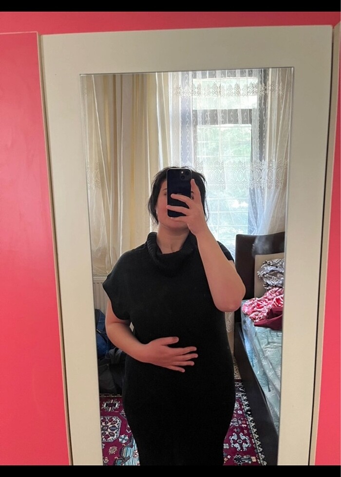 Uzun Triko Elbise - Görsel 2