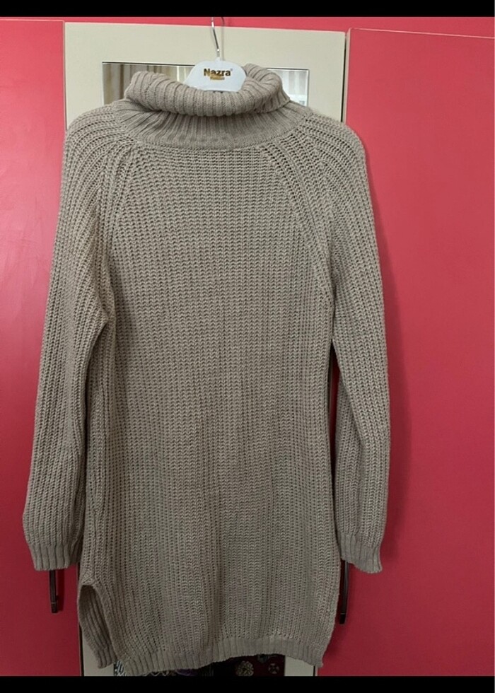 Uzun Boğazlı Elbise - Görsel 3