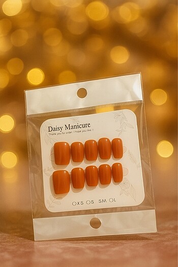 ????Tarçın Badem Model Takma Tırnak-Zarif & Şık Görünüm???? - Görsel 2