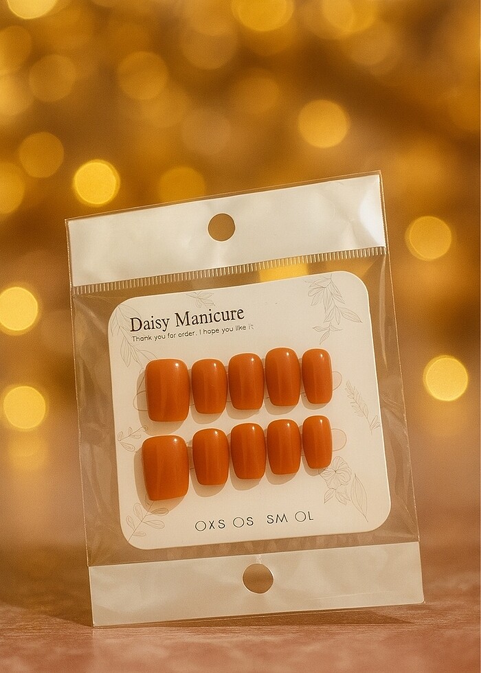 ????Tarçın Badem Model Takma Tırnak-Zarif & Şık Görünüm???? - Görsel 2