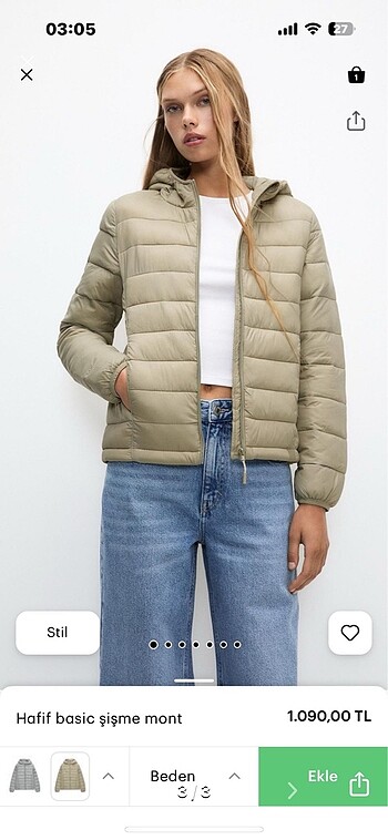 s Beden Pull Bear mont