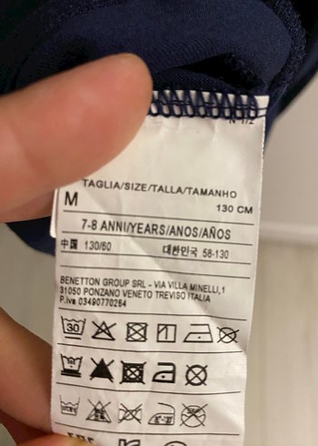 Benetton Benetton kız çocuk tişört