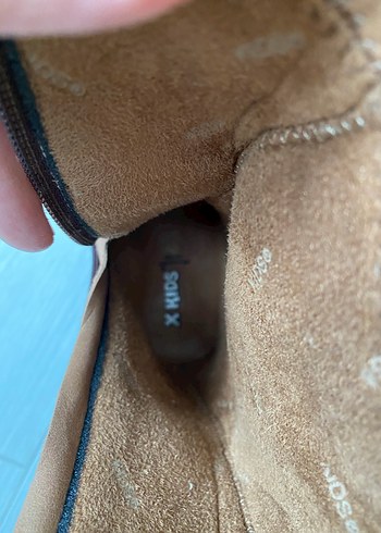 Kız Çocuk deri çizme - Görsel 4