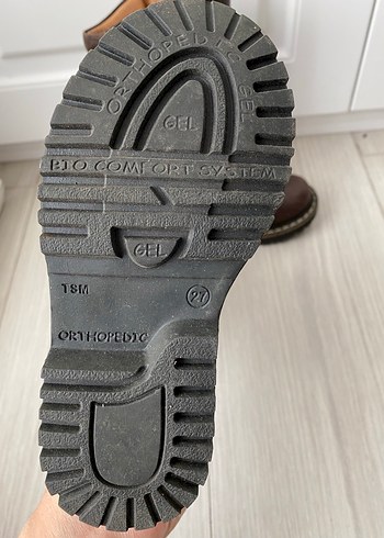 Kız Çocuk deri çizme - Görsel 3