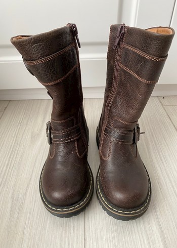 Kız Çocuk deri çizme - Görsel 6