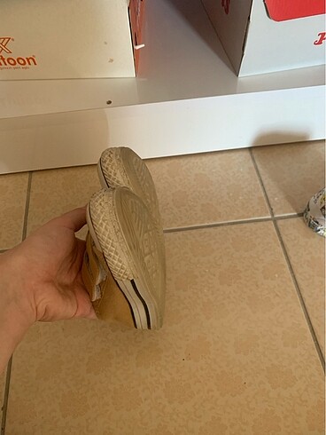 24 Beden Erkek bebek ayakkabısı
