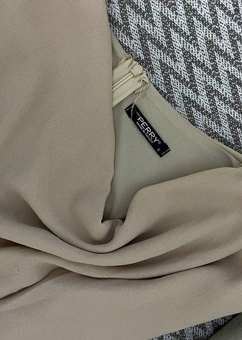 Bej Kadın Uzun Tulum Kemerli Strappy - Görsel 6