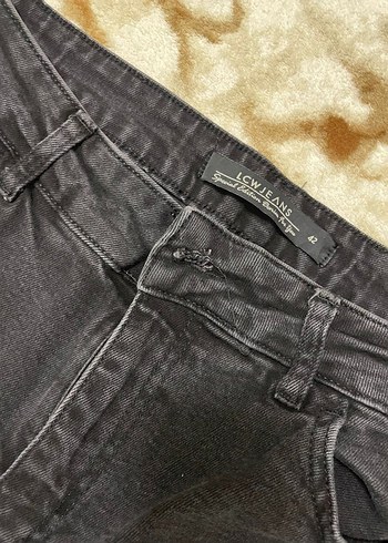 fime siyahi Kadın Kot Pantolon - Görsel 3