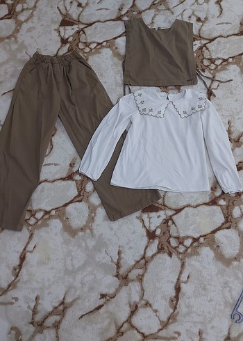 kız çocuk üçlü takım vıa gırls marka - Görsel 2