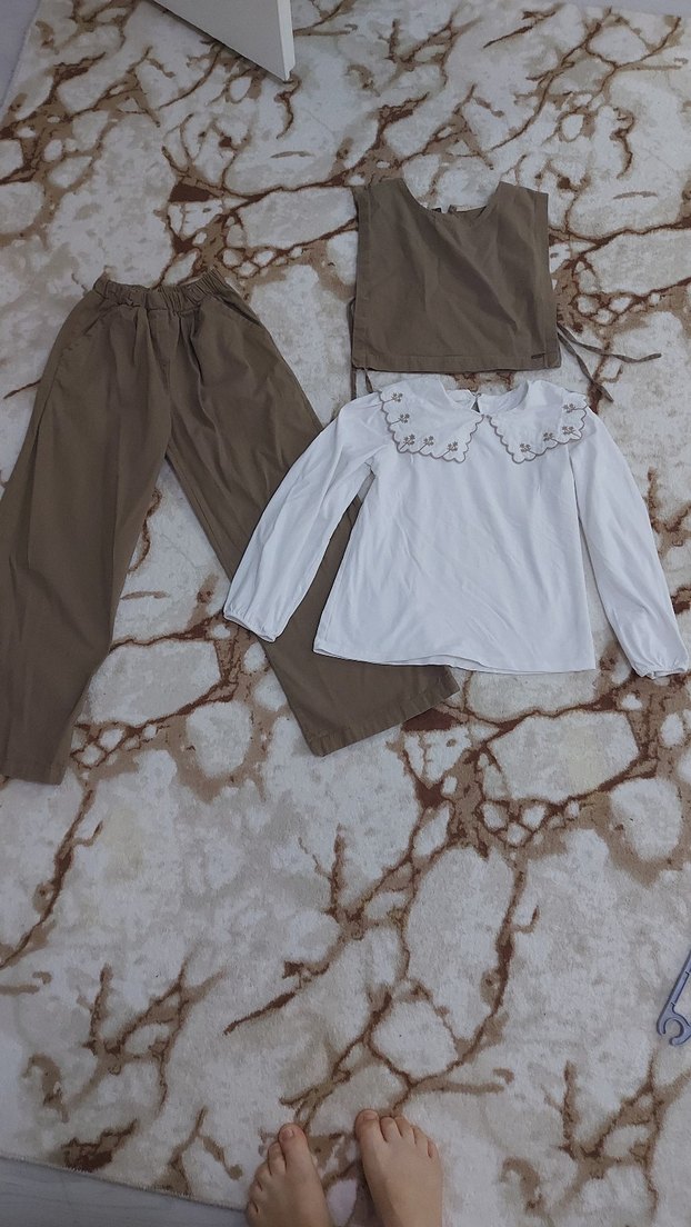 kız çocuk üçlü takım vıa gırls marka - Görsel 2