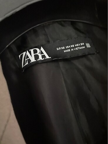 xs Beden haki Renk Zara Blazer Ceket