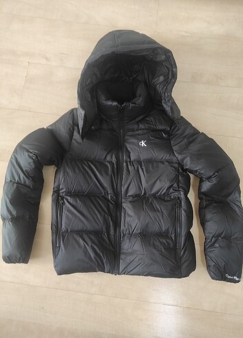 xs Beden Calvin Klein Bayan Kaztüyü Puffer Mont xs