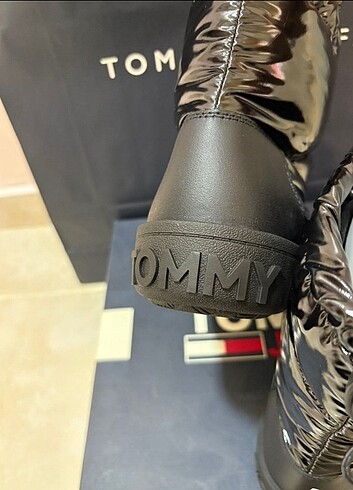 39 Beden siyah Renk Tommy Jeans Bot