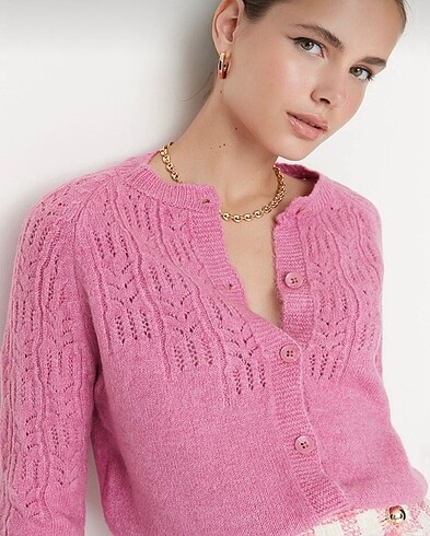 Trendyol & Milla TRENDYOLMİLLA PEMBE HIRKA