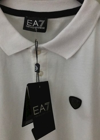 Erkek Beyaz Düğmeli Polo Tişört - Görsel 4