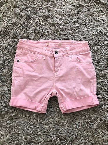 Pembe şort XS