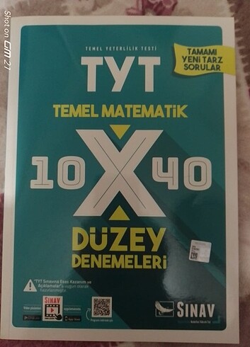 Tyt matematik denemesi
