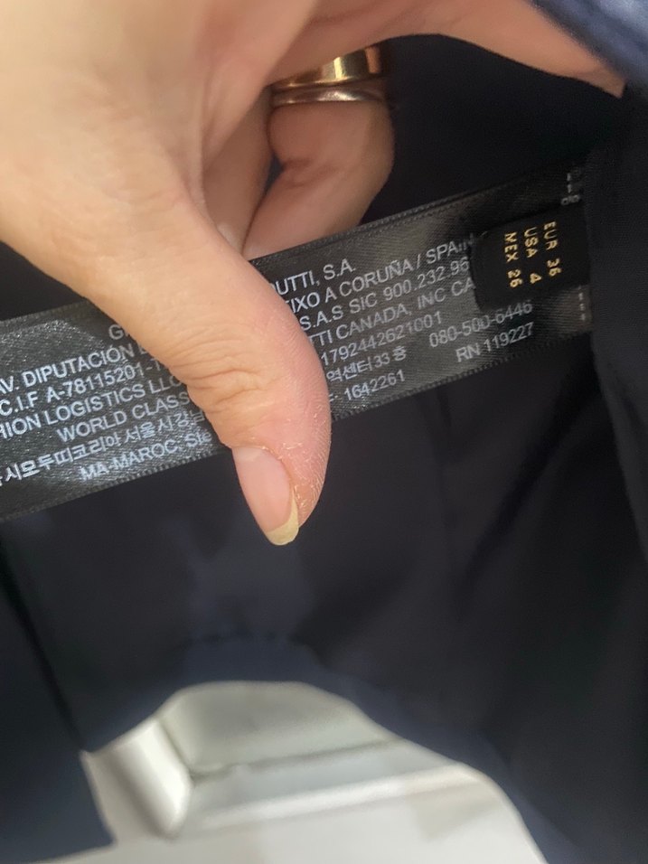 Lacivert blazer ceket — görsel 7/10