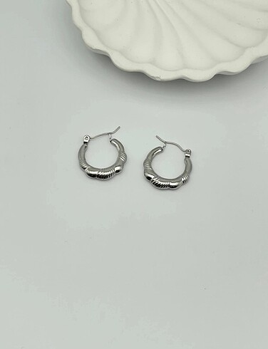 Silver mini küpe