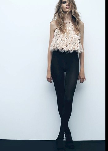 ZARA pullu top/Üst - Görsel 3