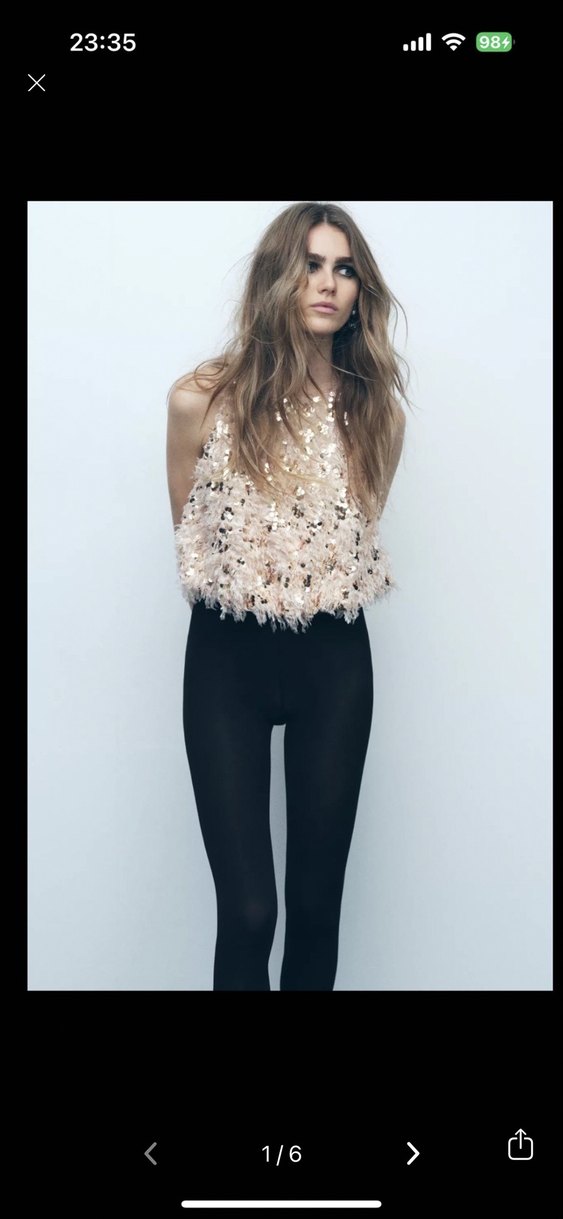 ZARA pullu top/Üst - Görsel 2