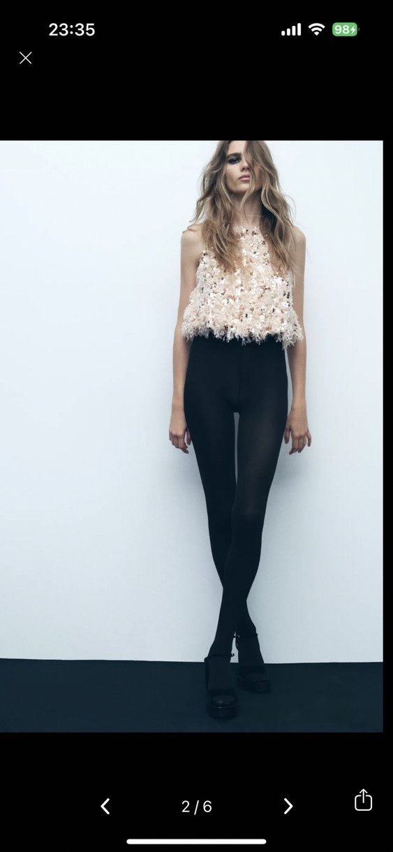 ZARA pullu top/Üst - Görsel 3