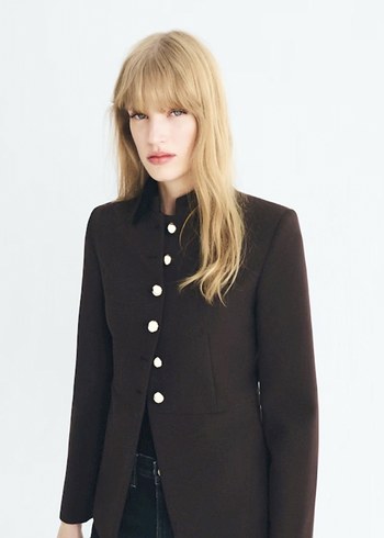 Mango hakım yaka viral blazer - Görsel 2