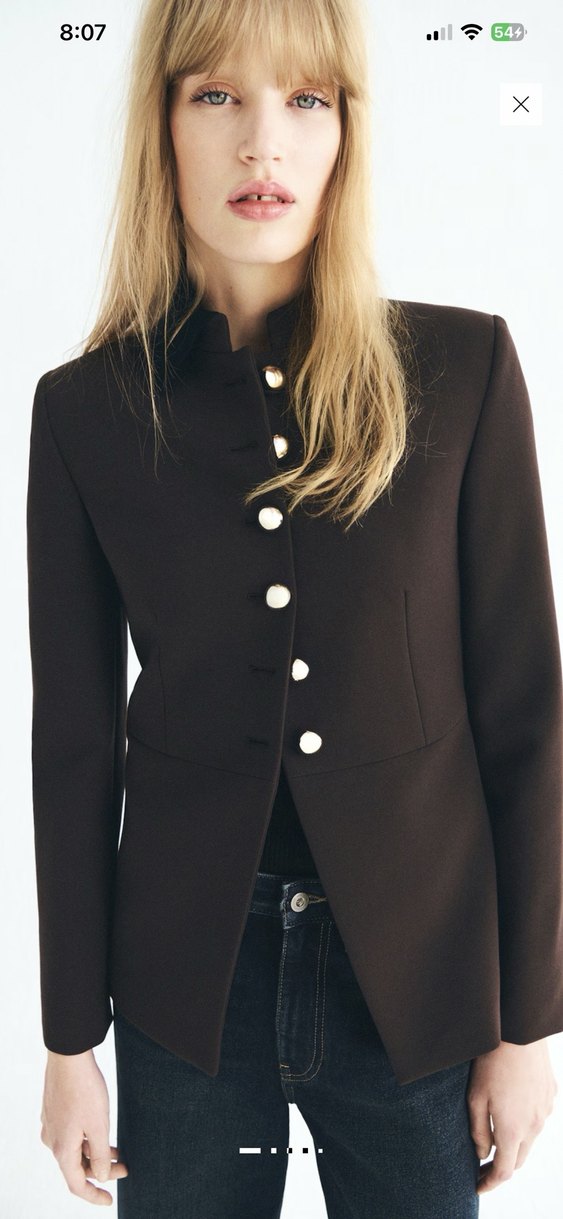 Mango hakım yaka viral blazer - Görsel 4