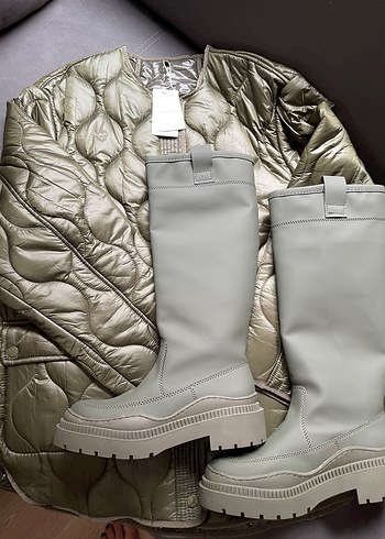 MANGO kauçuk sugeçirmez çizme(rain bot) - Görsel 3