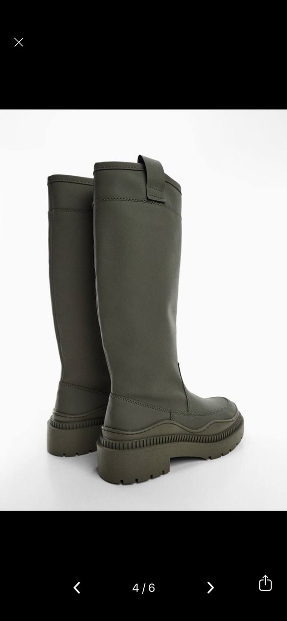 MANGO kauçuk sugeçirmez çizme(rain bot) - Görsel 5