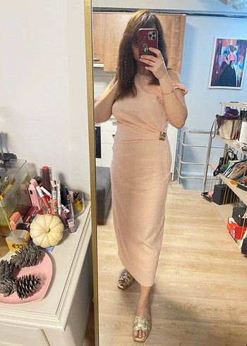 ZARAKeten Uzun Elbise - Görsel 5