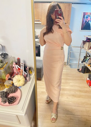 ZARAKeten Uzun Elbise - Görsel 6