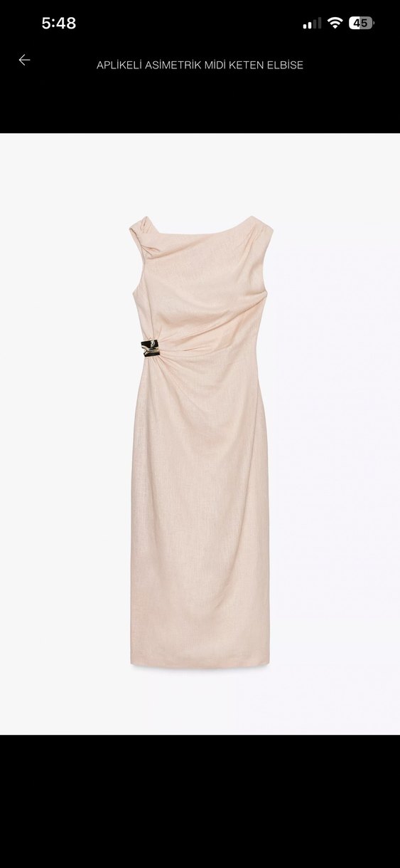 ZARAKeten Uzun Elbise - Görsel 4