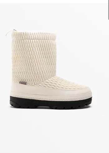 Oysho Örgü Detaylı kar Botu(water proof)ski collection - Görsel 2