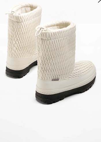 Oysho Örgü Detaylı kar Botu(water proof)ski collection - Görsel 6