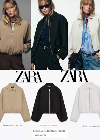 ZARA bomber Ceket - Görsel 3