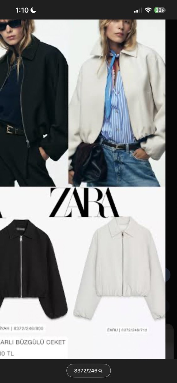 ZARA bomber Ceket - Görsel 4