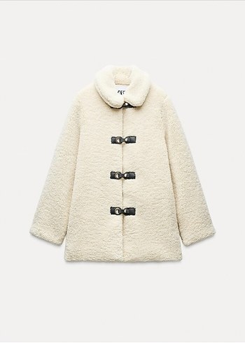 ZARA Pelüş kaban - Görsel 3