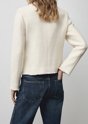 MANGO cepli tüvit ceket - Görsel 2