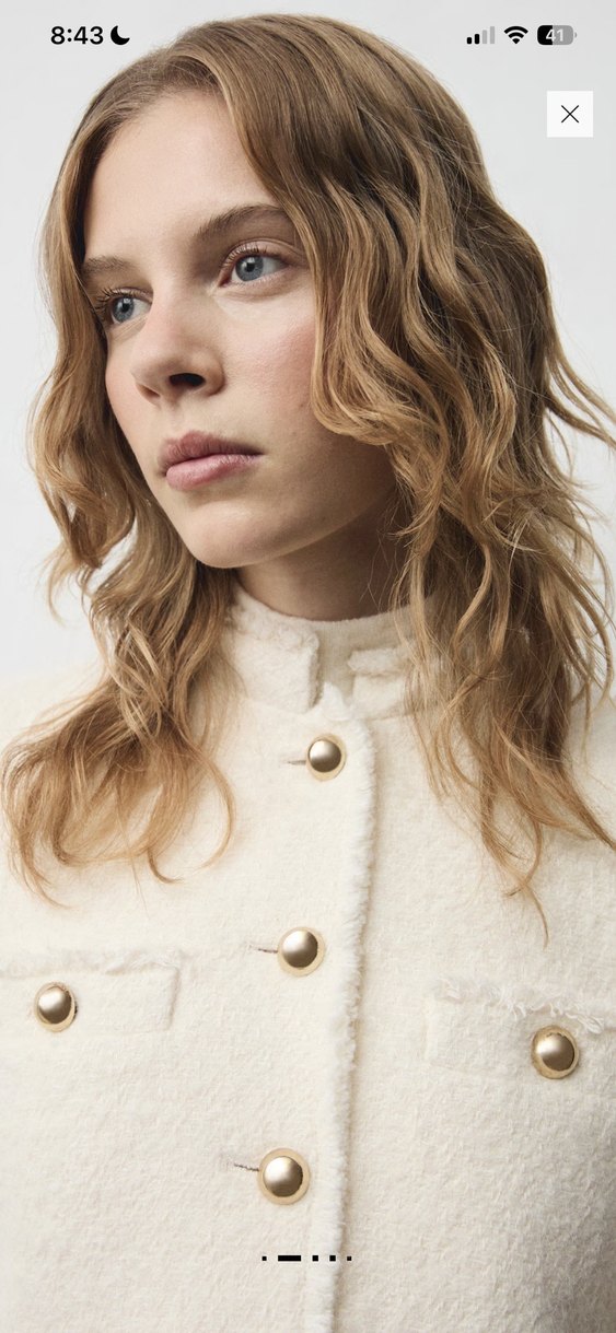 MANGO cepli tüvit ceket - Görsel 4