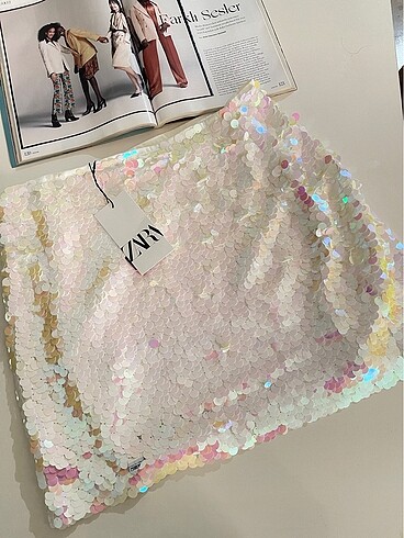 Zara Zara pullu etek