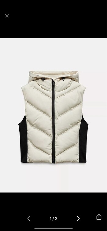 Zara şişme vest