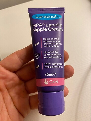 Lansinoh Jelatinli 40 ml Göğüs Ucu Kremi
