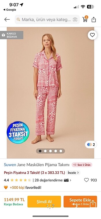 Suwen pijama
