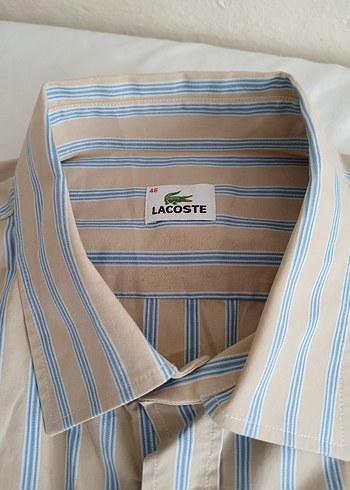 Lacoste LACOSTE ORJİNAL ÇİZGİLİ GÖMLEK