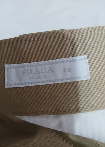 46 Beden PRADA MİLANO ORJİNAL KANVAS PANTOLON