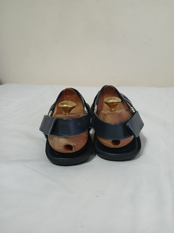 DOUCAL'S ORJİNAL İTALYAN DERİ SANDALET - Görsel 3